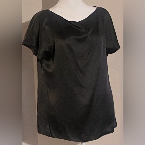 J’Amy Tarr silk boatneck Roberta shell NWT - Picture 2 of 3